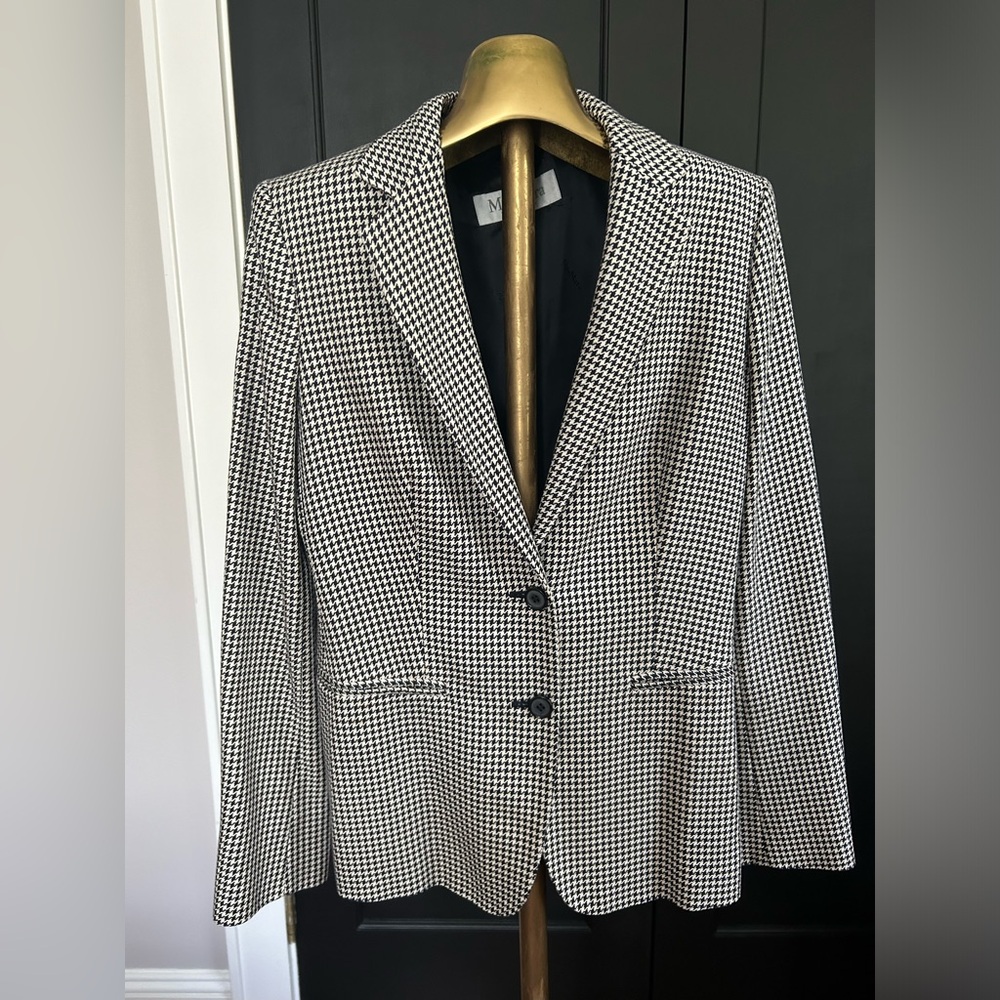 Max Mara Houndstooth blazer
